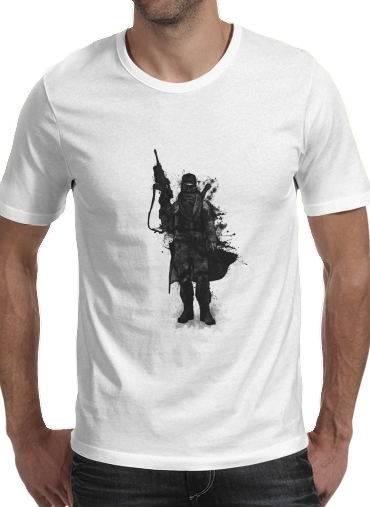 Tshirt Post Apocalyptic Warrior homme