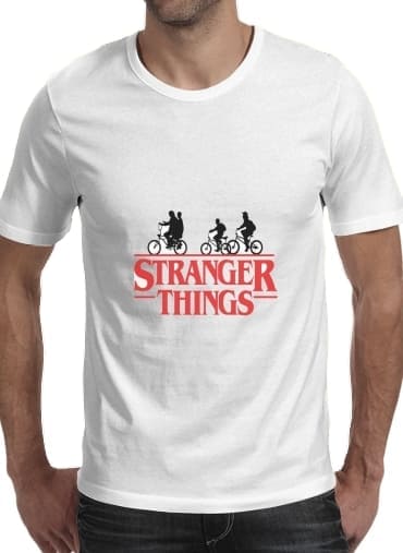 uomini Stranger Things by bike 
