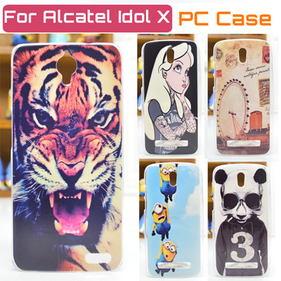 Cover Alcatel One Touch Idol X rigida  personalizzata