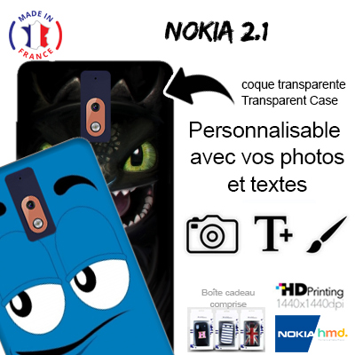 Cover Nokia 2.1 rigida  personalizzata