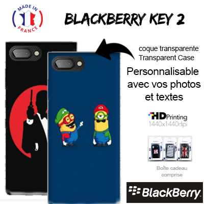 Cover BlackBerry Key2 rigida  personalizzata