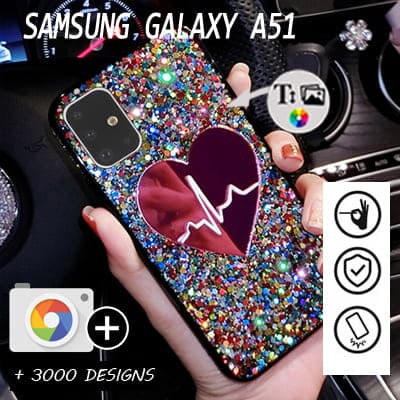 Cover Samsung Galaxy a51 rigida  personalizzata