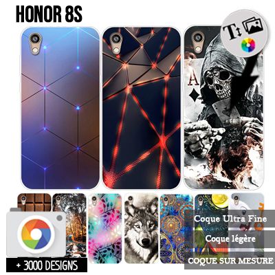 Cover Honor 8s rigida  personalizzata