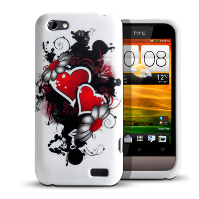 Cover HTC One V rigida  personalizzata