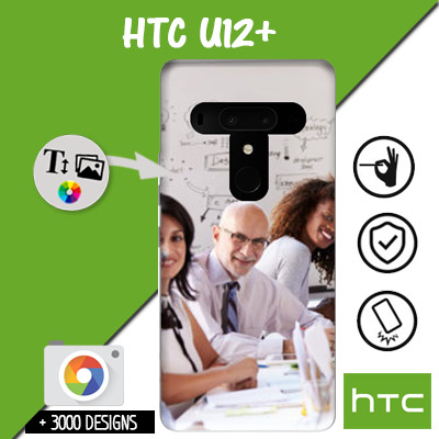 Cover HTC U12+ rigida  personalizzata