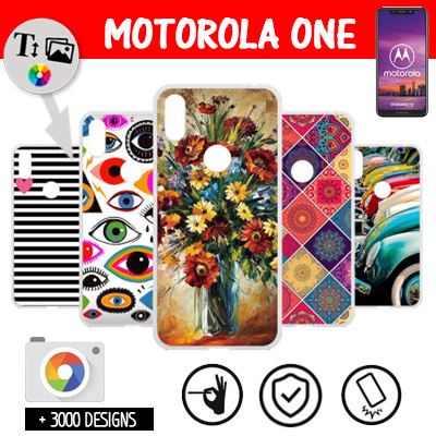 Cover Motorola One (P30 Play) rigida  personalizzata