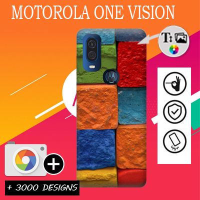Cover Motorola One Vision rigida  personalizzata
