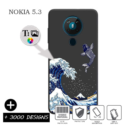 Cover Nokia 5.3 rigida  personalizzata