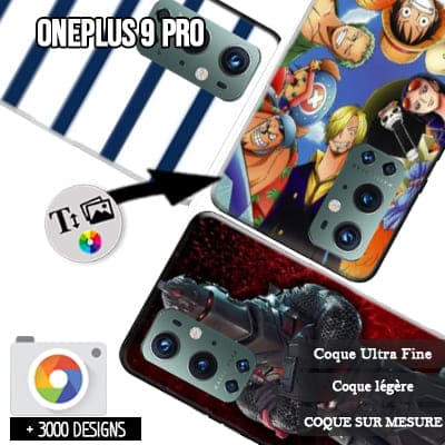 Cover OnePlus 9 Pro rigida  personalizzata