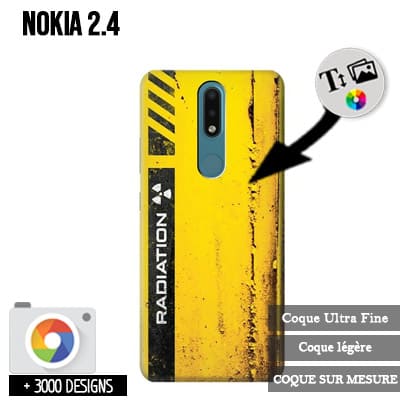 Cover Nokia 2.4 rigida  personalizzata