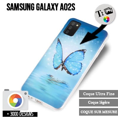 Coque Samsung Galaxy A02s Personnalisée souple