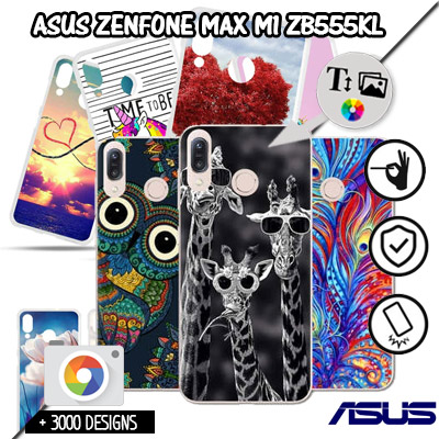Cover Asus ZenFone Max M1 (ZB555KL) rigida  personalizzata