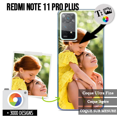 coque personnalisee Xiaomi Redmi Note 11 Pro Plus 5G