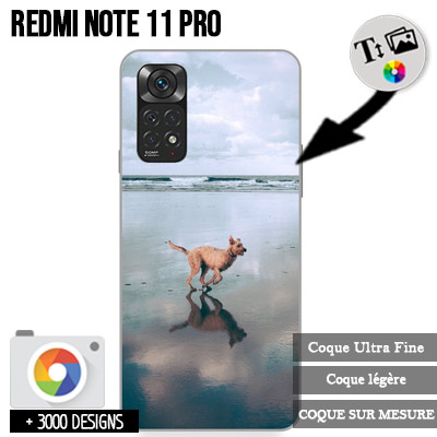 Cover Xiaomi Redmi Note 11 Pro rigida  personalizzata