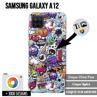 Cover Samsung Galaxy A12 rigida  personalizzata
