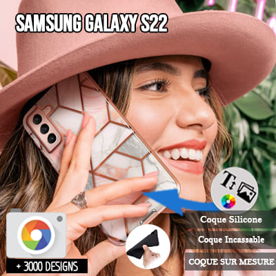 Coque Samsung Galaxy S22 Personnalisée souple