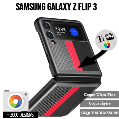 Cover Samsung Galaxy Z Flip 3 rigida  personalizzata