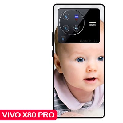 Cover Vivo X80 Pro rigida  personalizzata
