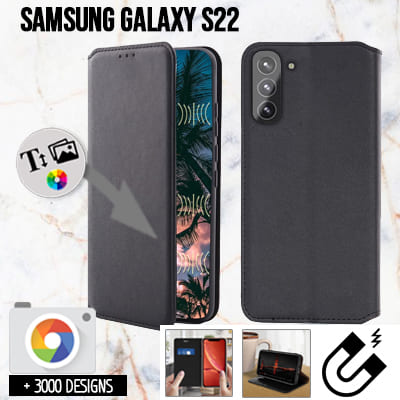 Cover Personalizzata a Libro Samsung Galaxy S22