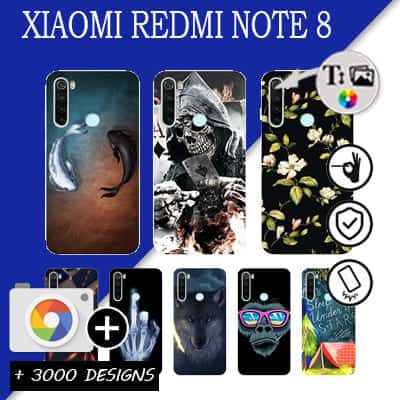 Cover Xiaomi Redmi note 8 rigida  personalizzata