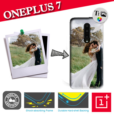 Cover OnePlus 7 rigida  personalizzata
