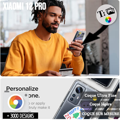 Cover Xiaomi 12 Pro 5g rigida  personalizzata