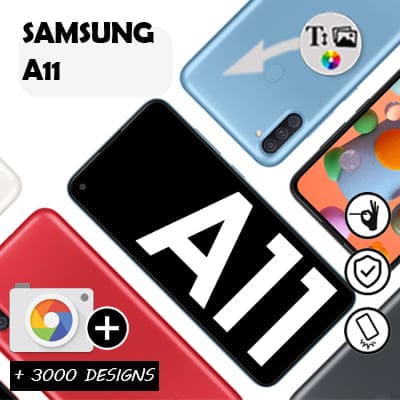 Cover Samsung Galaxy A11 / M11 rigida  personalizzata