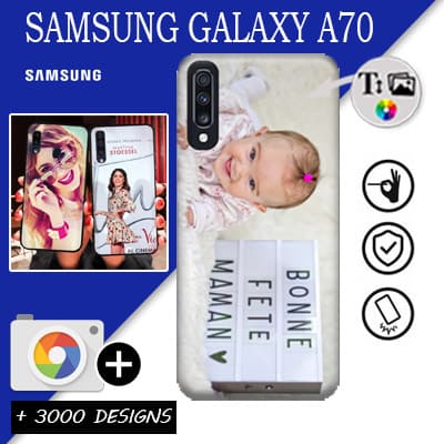 Cover Samsung Galaxy A70 rigida  personalizzata