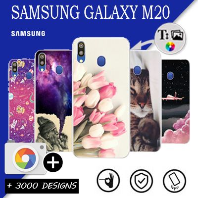 Cover Samsung Galaxy M20 rigida  personalizzata