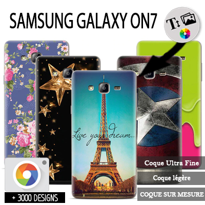 Cover Samsung Galaxy On7 rigida  personalizzata
