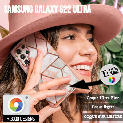 Cover Samsung Galaxy S22 Ultra rigida  personalizzata