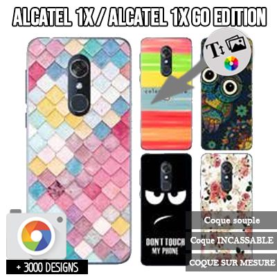 custodia silicone Alcatel 1X