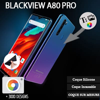 custodia silicone Blackview A80 Pro