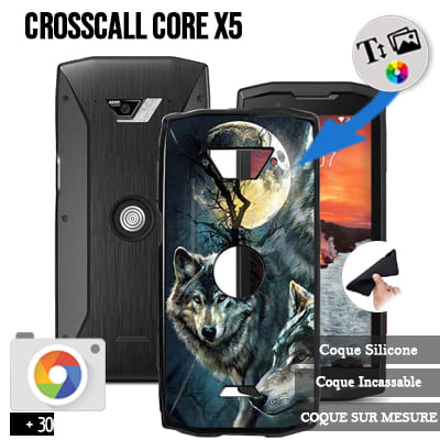 Coque Crosscall CORE X5 Personnalisée souple
