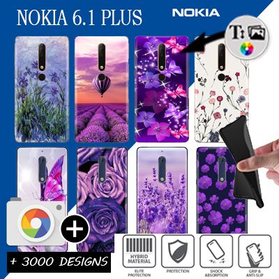 custodia silicone Nokia 6.1 Plus (Nokia X6)