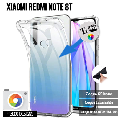 Coque Xiaomi Redmi Note 8T Personnalisée souple