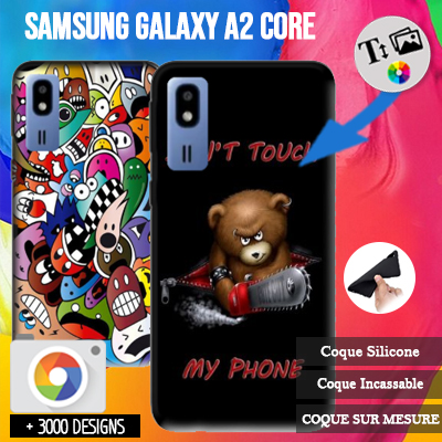 custodia silicone Samsung Galaxy A2 Core