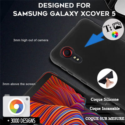 Coque Samsung Galaxy XCover 5 Personnalisée souple