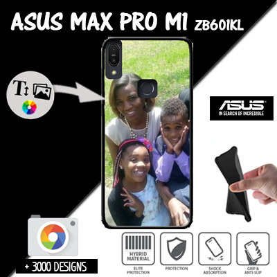 Coque Asus Zenfone Max Pro M1 ZB601KL Personnalisée souple