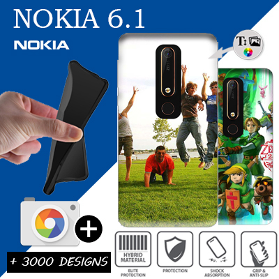 custodia silicone Nokia 6.1