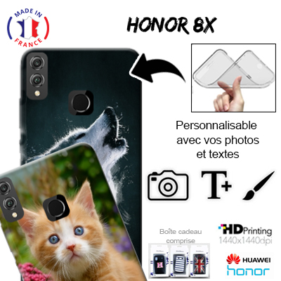 custodia silicone Honor 8x / Honor 9x Lite