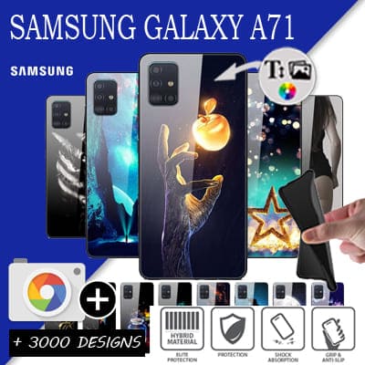 custodia silicone Samsung Galaxy A71