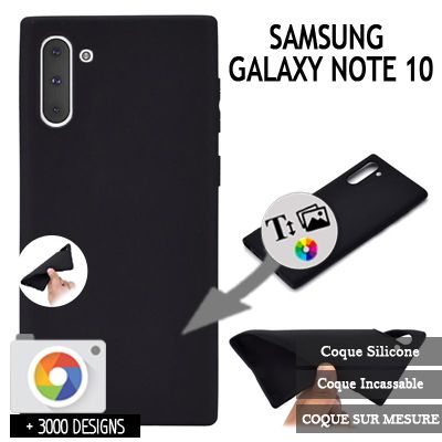 Coque Samsung Galaxy Note 10 Personnalisée souple