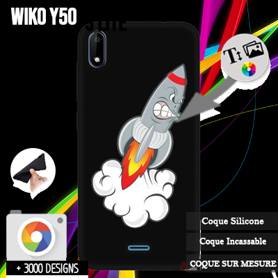 Coque Wiko Y50 Personnalisée souple