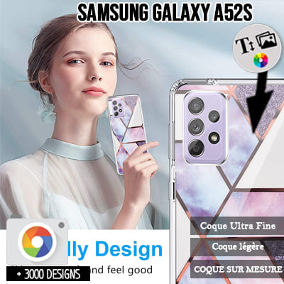 Cover Samsung Galaxy A52s rigida  personalizzata