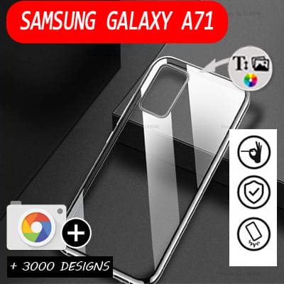 Cover Samsung Galaxy A71 rigida  personalizzata