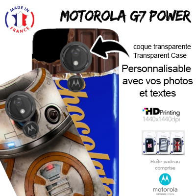 Cover Motorola G7 Power rigida  personalizzata