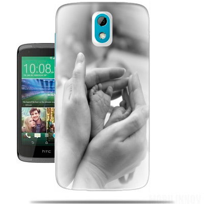 Cover HTC Desire 526G+ rigida  personalizzata