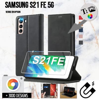 Cover Personalizzata a Libro SAMSUNG Galaxy S21 FE 5G