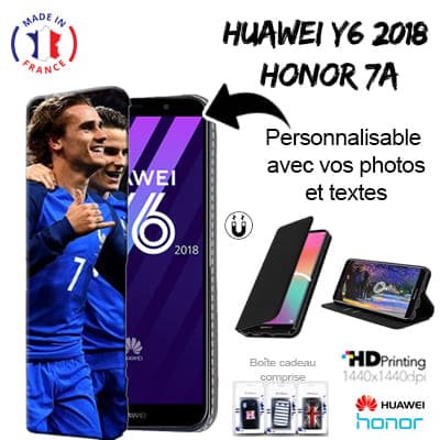 Cover Personalizzata a Libro Huawei Y6 2018 / Honor 7A / Y6 Prime 2018